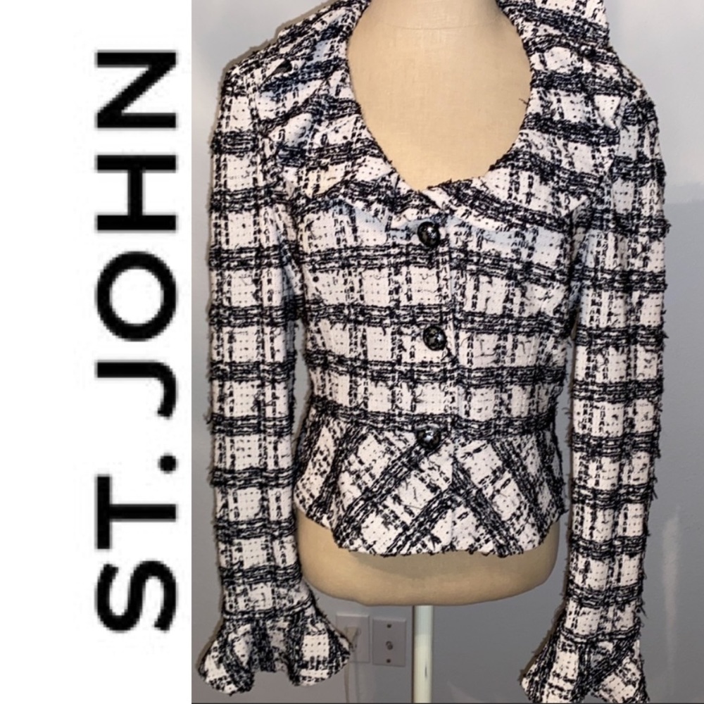 SOLD❗️St John Couture fashion fit jacket - Picture 1 of 8